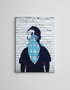 Wallity Lienzo Decorativo Banksy WY124 50 x 70 cm